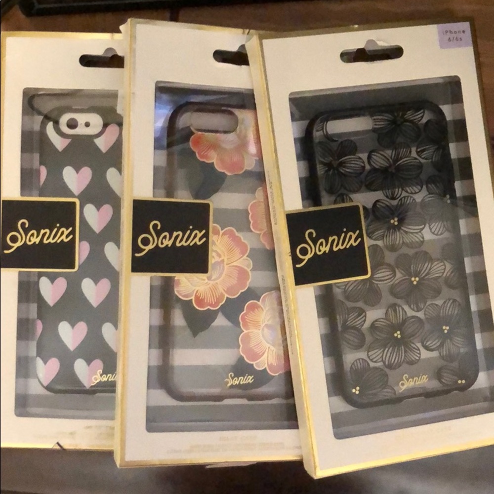 iPhone 6/6s Sonix Cases Bundle of 3/One NWT/2 used